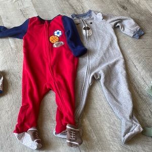 2 baby PJs